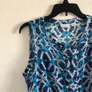 3 FOR $15! LIZ CLAIBORNE | FLORAL BUTTON UP TOP